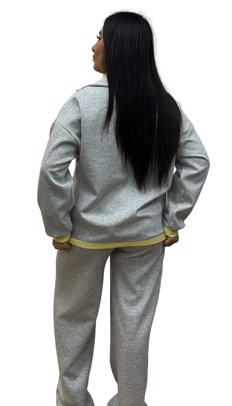 ENSEMBLE FEMME cozy street gris