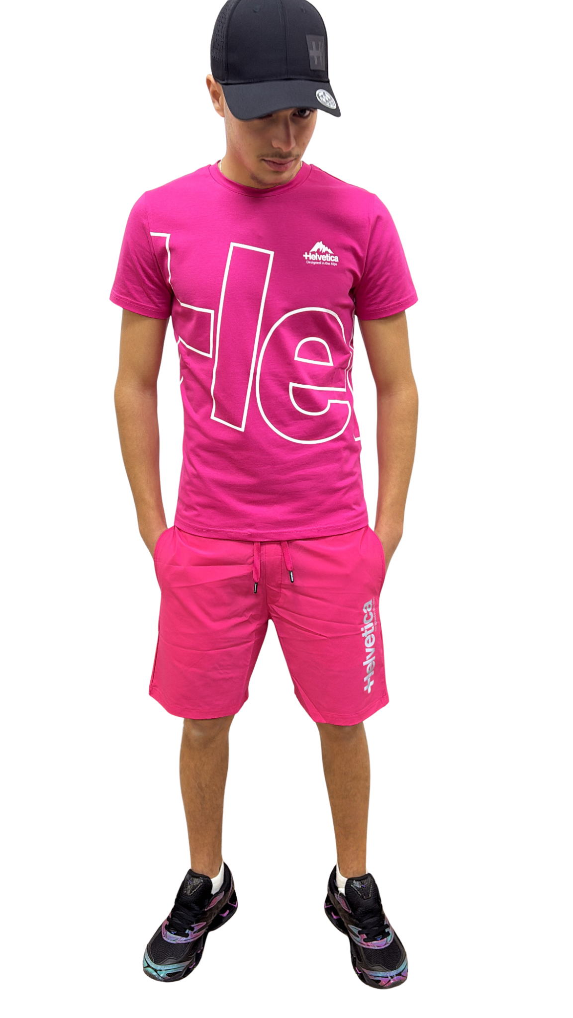 T-SHIRT HELVETICA ATLAS 12 PINK