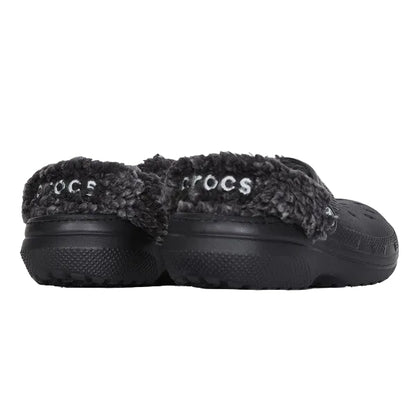 CROCS fourrure noir
