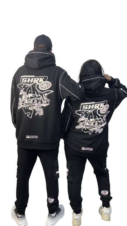 Ensemble SHARK LIFE noir