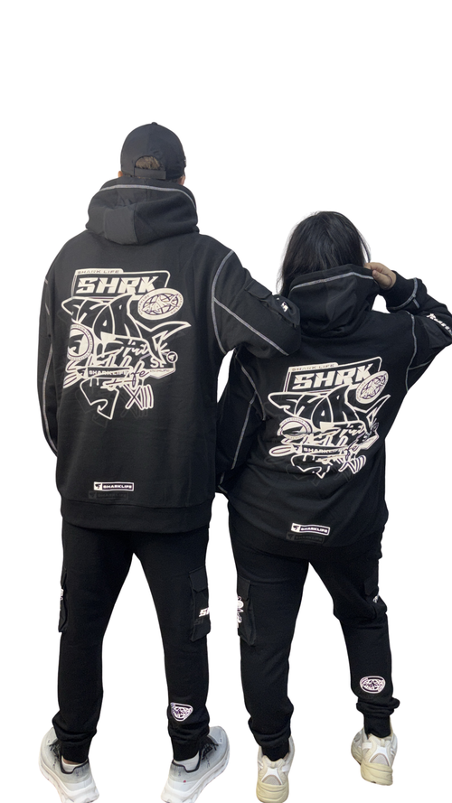 Ensemble SHARK LIFE noir