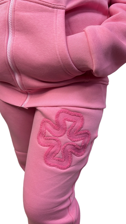 ENSEMBLE IKAO TRÈFLE ROSE