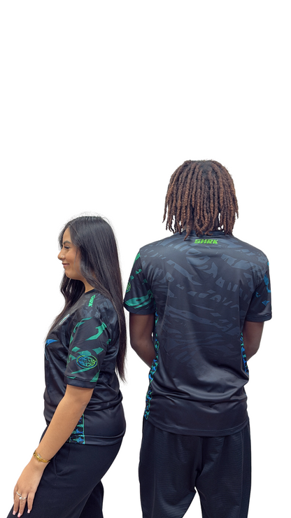 T-SHIRT SHARK LIFE AQUA