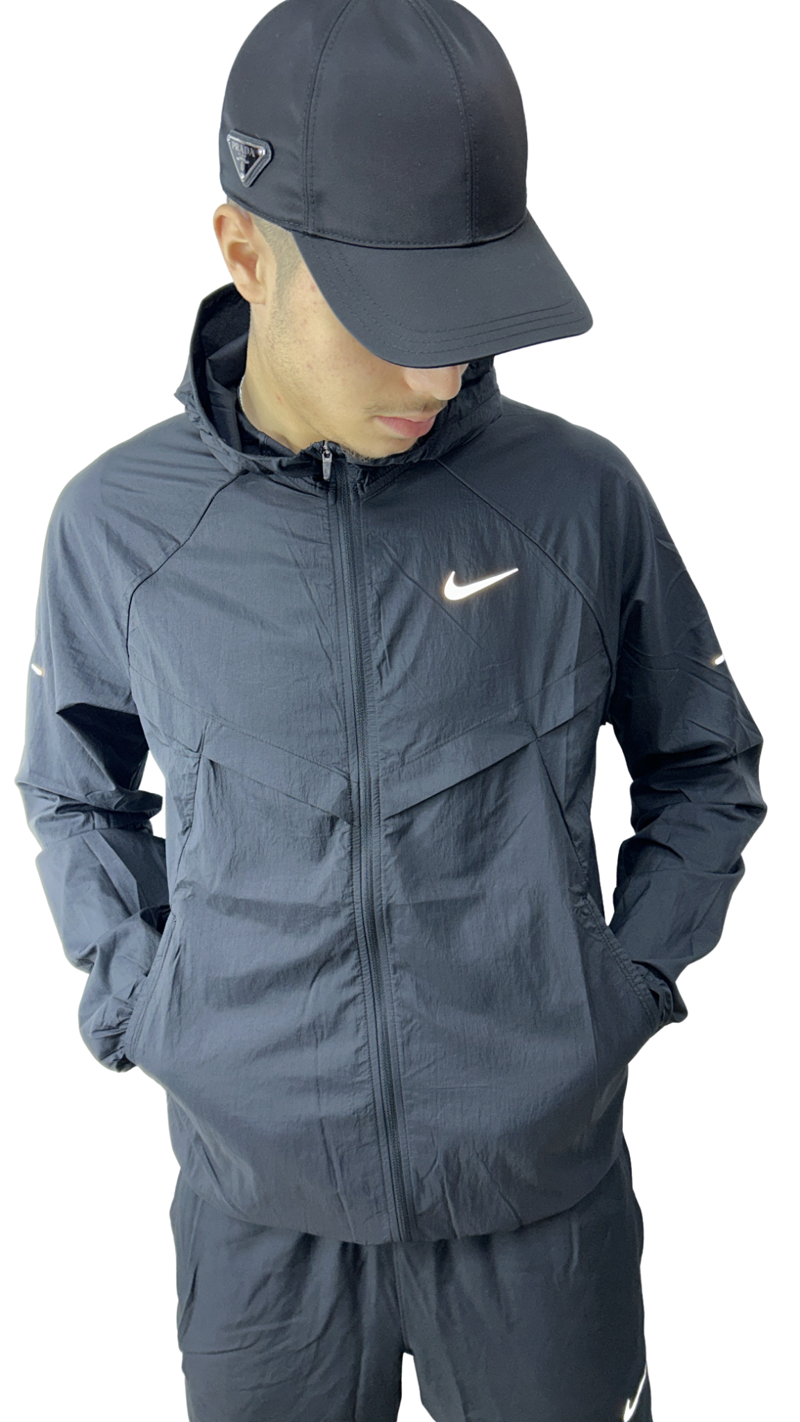 VESTE NIKE RUNNING noir