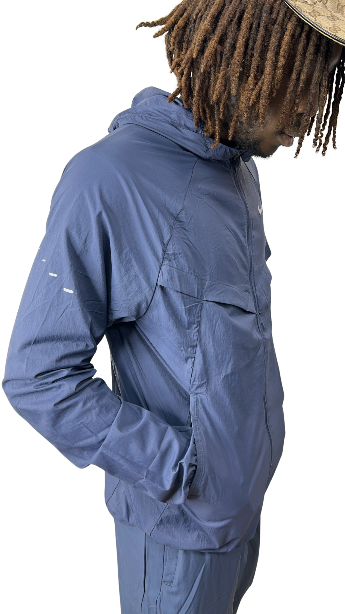VESTE NIKE RUNNING bleu marine
