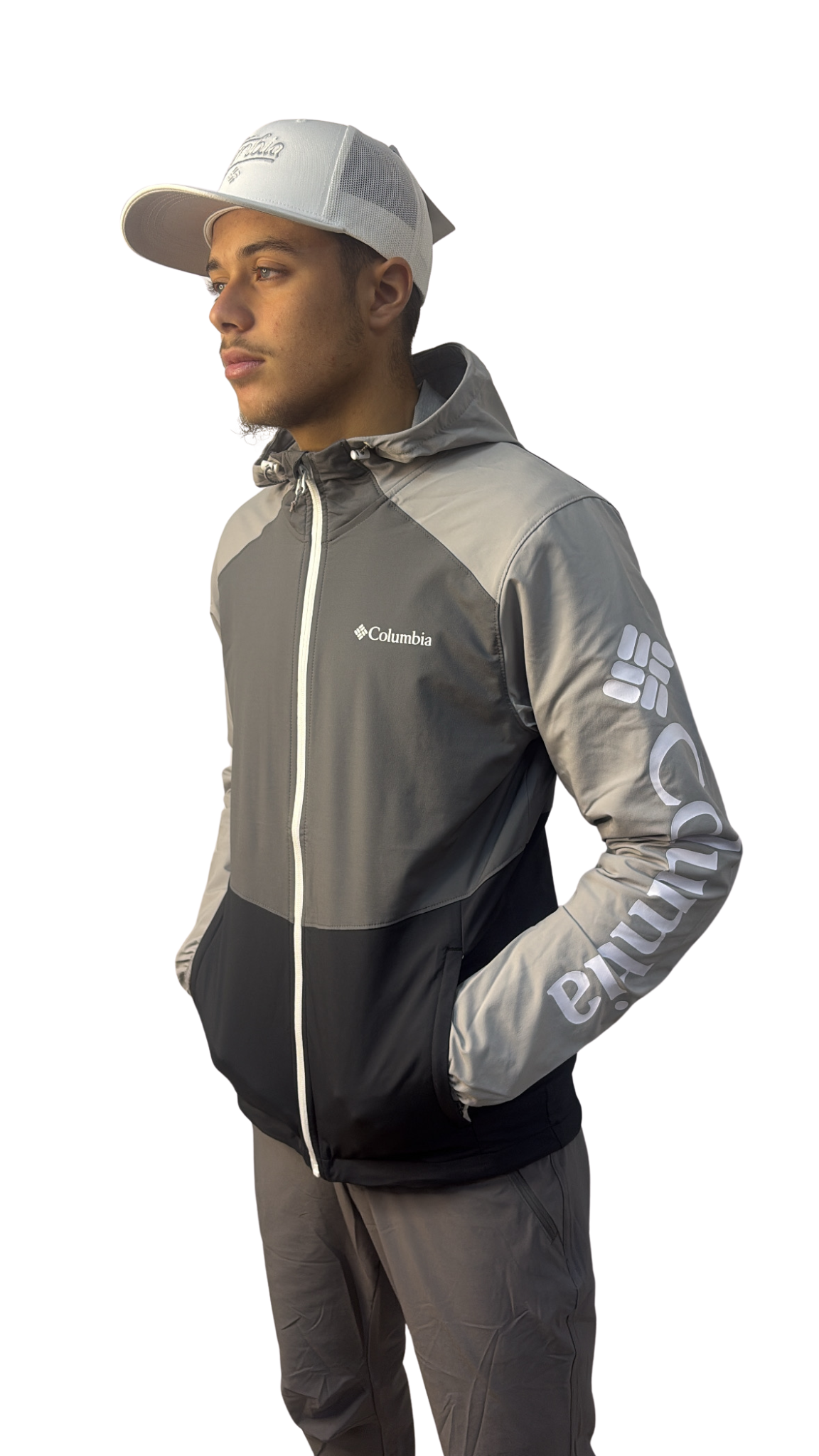 GILET COLUMBIA GRISE