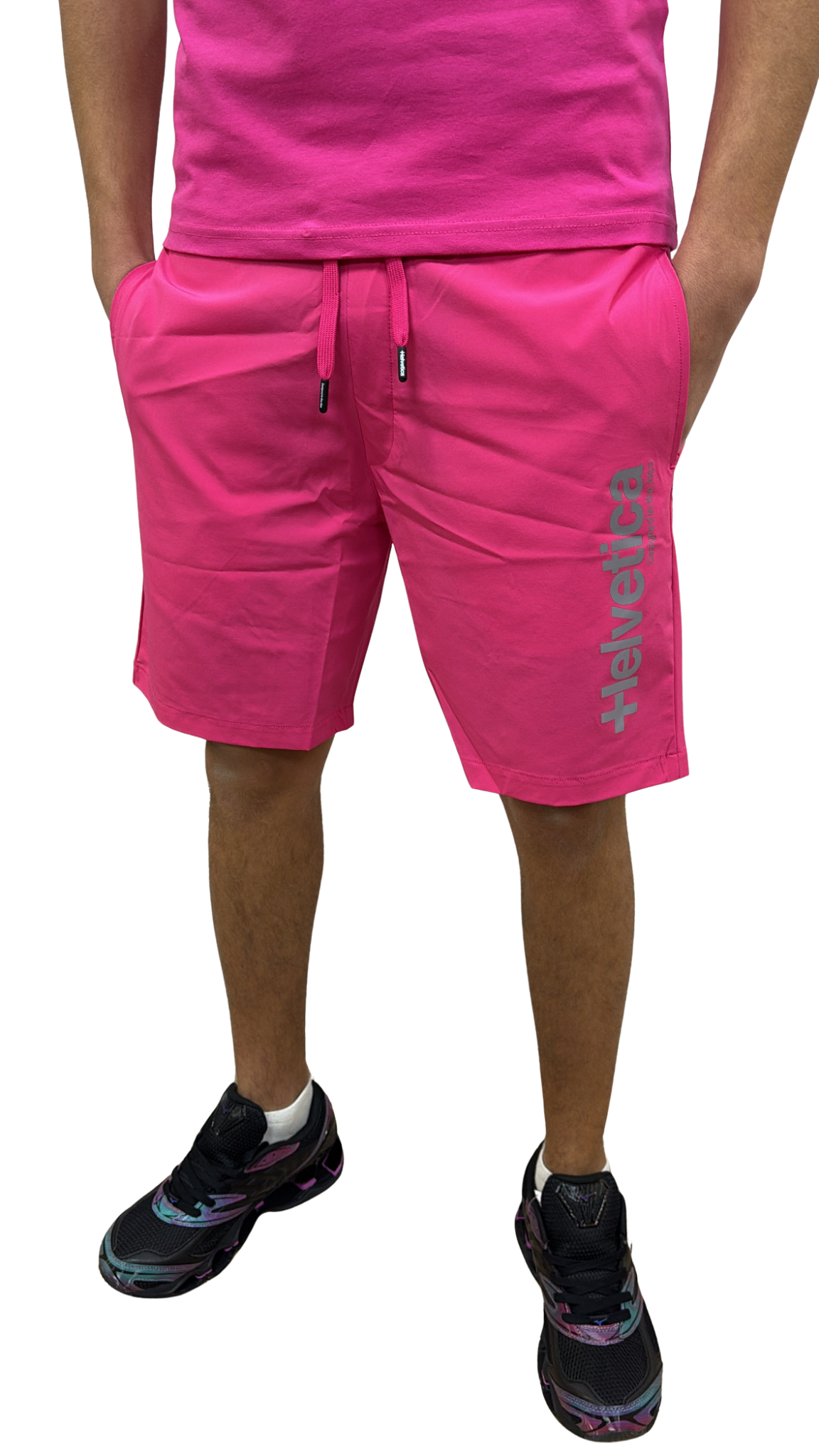 SHORT HELVETICA QUINTANA 12 PINK