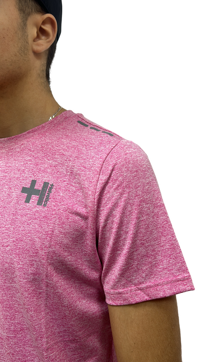 T-SHIRT HELVETICA USAIN 12 PINK
