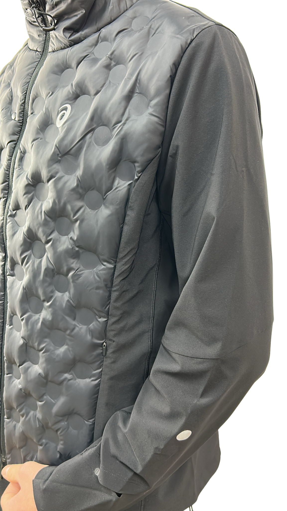 VESTE ASICS NOIR MATELASSÉ