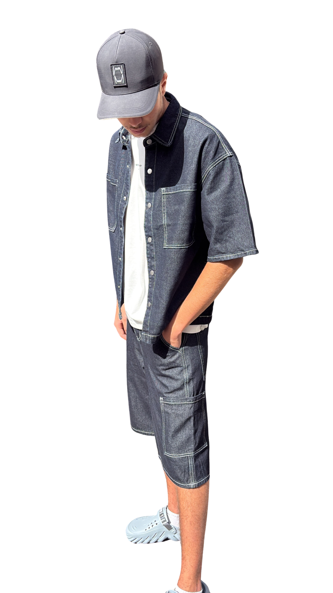 ENSEMBLE FRILIVIN CHEMISE + SHORT