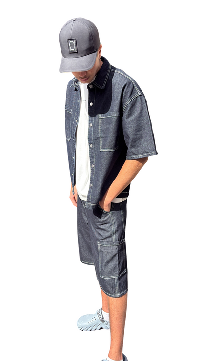 ENSEMBLE FRILIVIN CHEMISE + SHORT