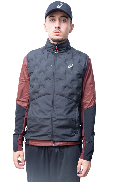 ASICS GILET ROAD WINTER NOIR