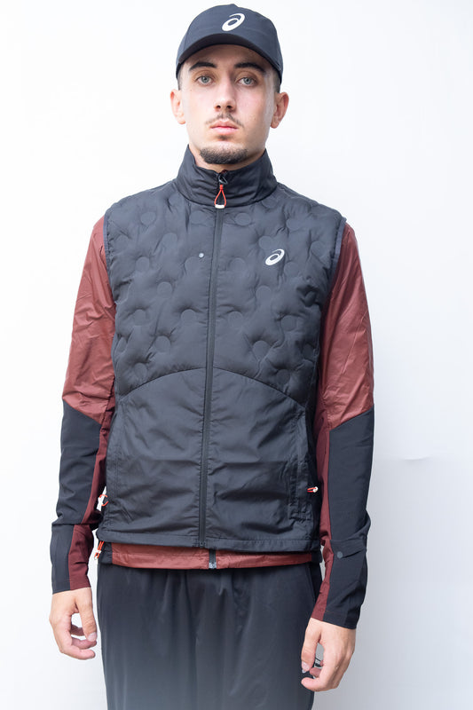 ASICS GILET ROAD WINTER NOIR