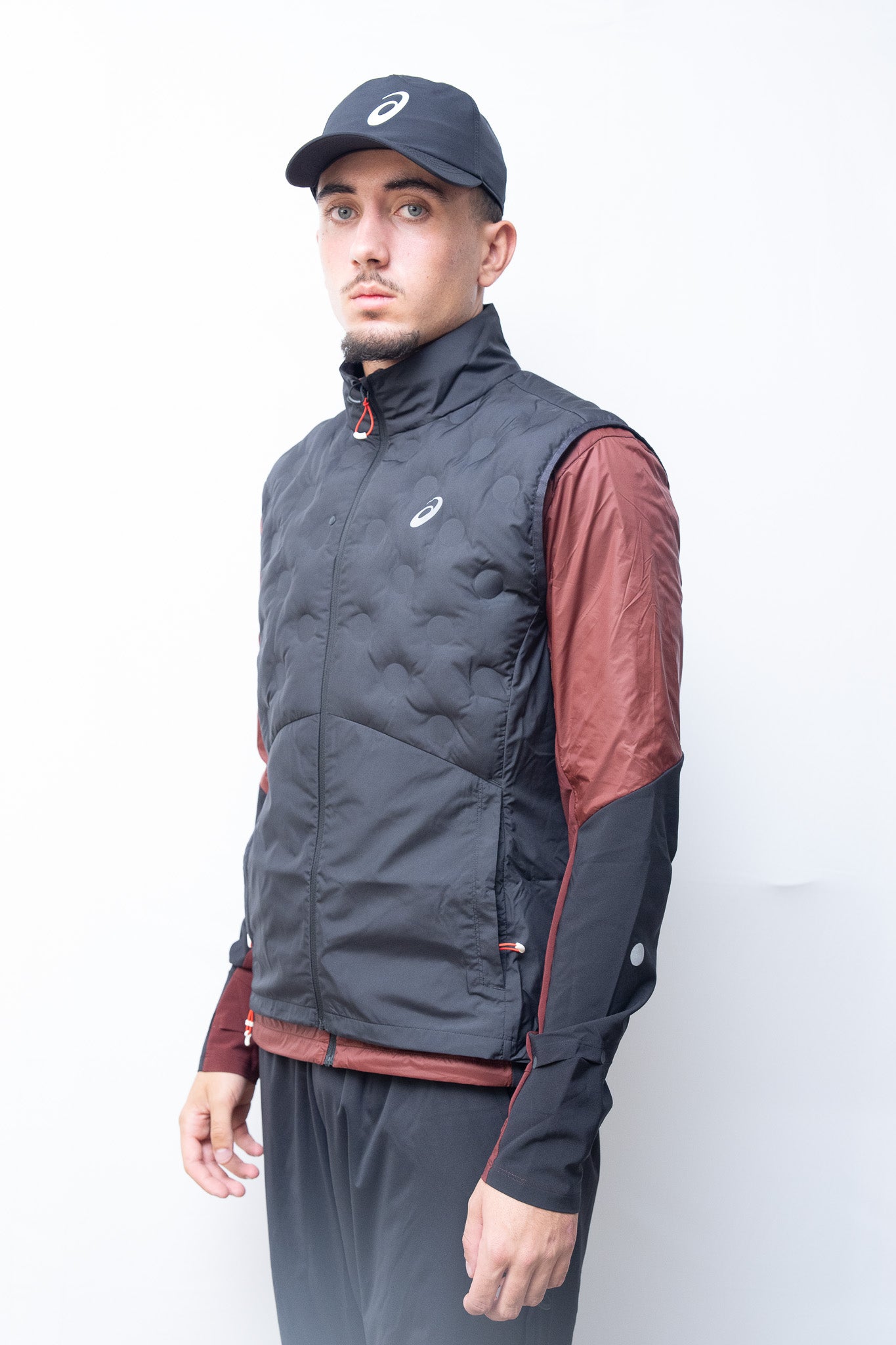 ASICS GILET ROAD WINTER NOIR