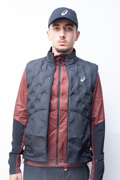 ASICS GILET ROAD WINTER NOIR