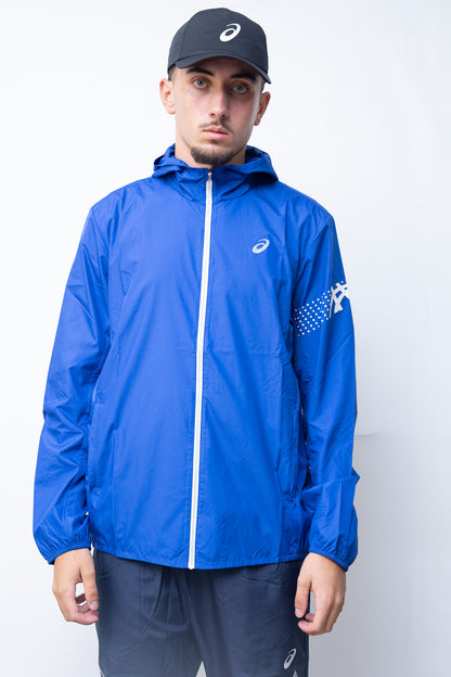 VESTE ASICS ICON JACKET BLEU