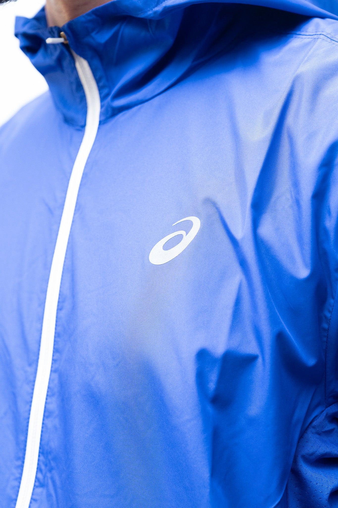 VESTE ASICS ICON JACKET BLEU