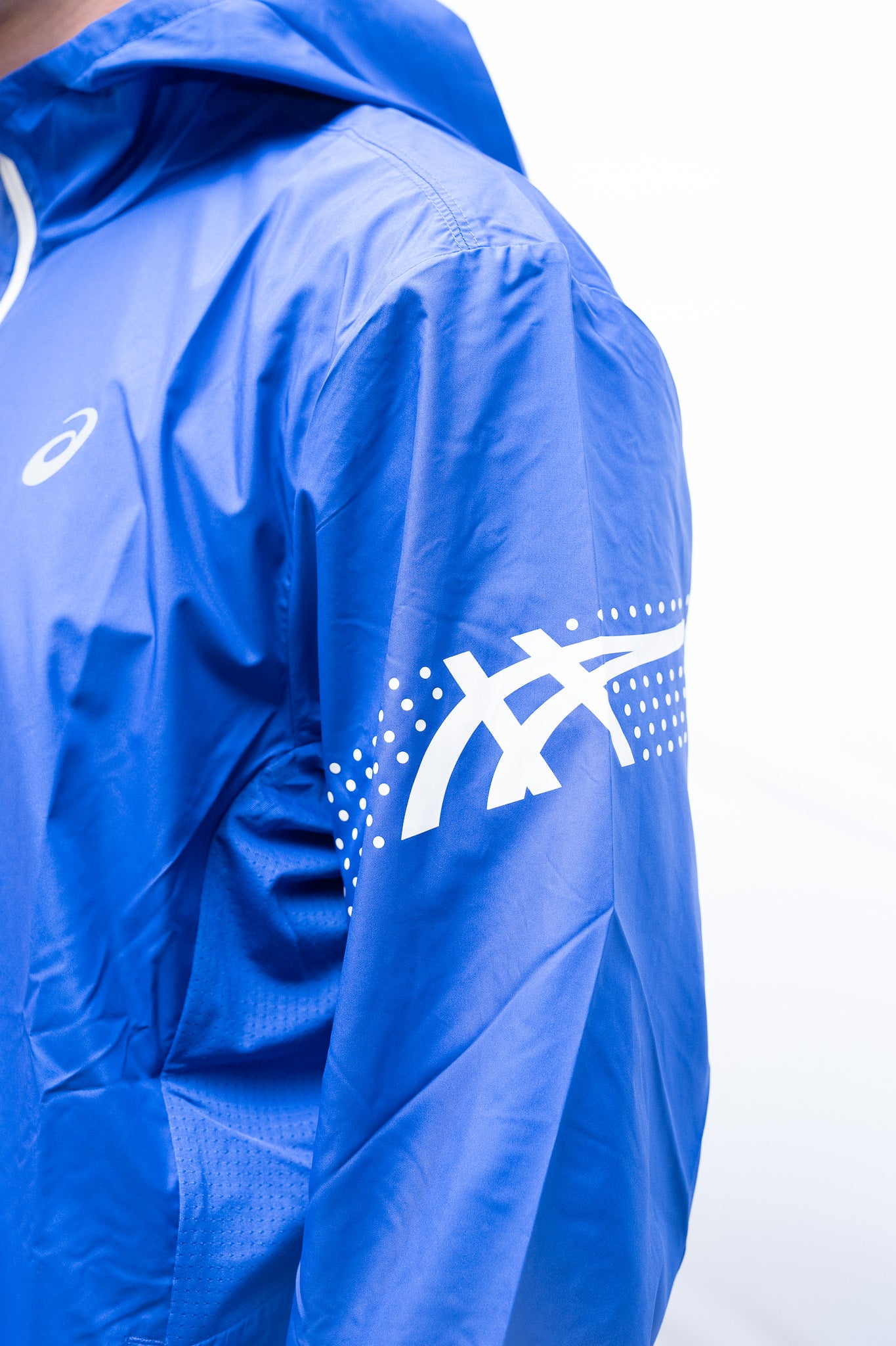 VESTE ASICS ICON JACKET BLEU