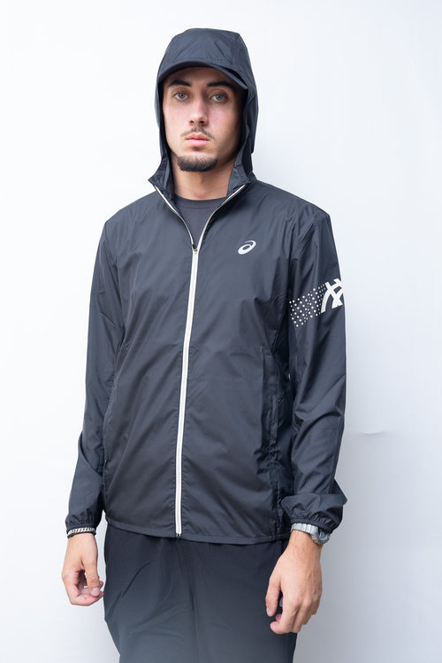 VESTE ASICS ICON JACKET NOIR