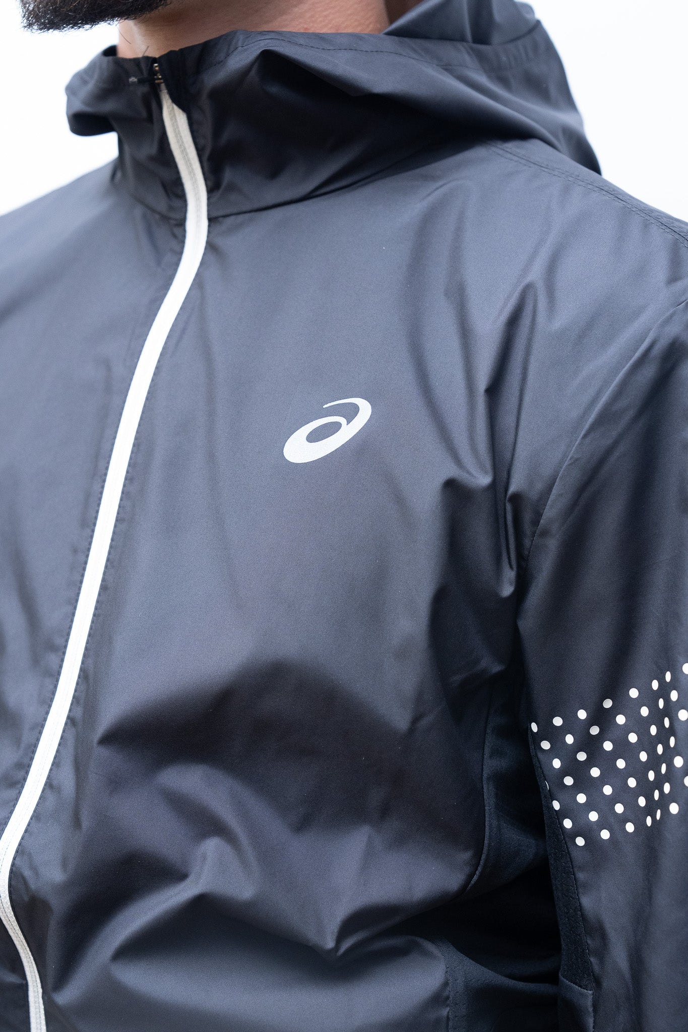 VESTE ASICS ICON JACKET NOIR