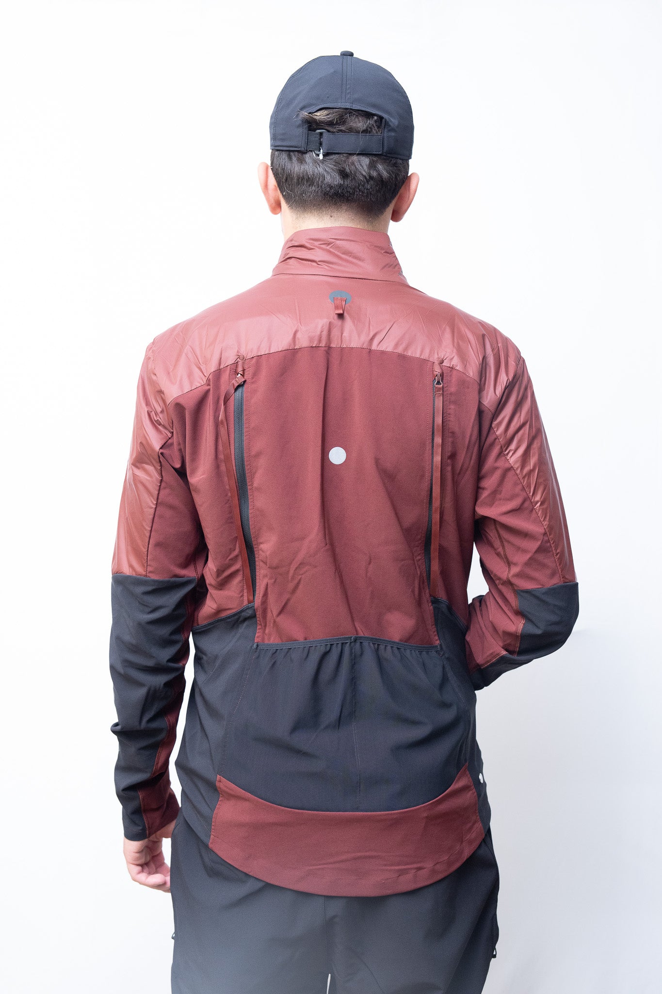 VESTE ASICS ROAD WINTER ROUGE