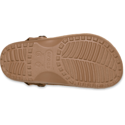 CROCS Classic Crafted Vegan Suede Clog Milk Chocolate