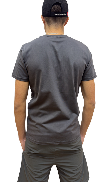 T-SHIRT HELVETICA ATLAS 12 DARK GREY