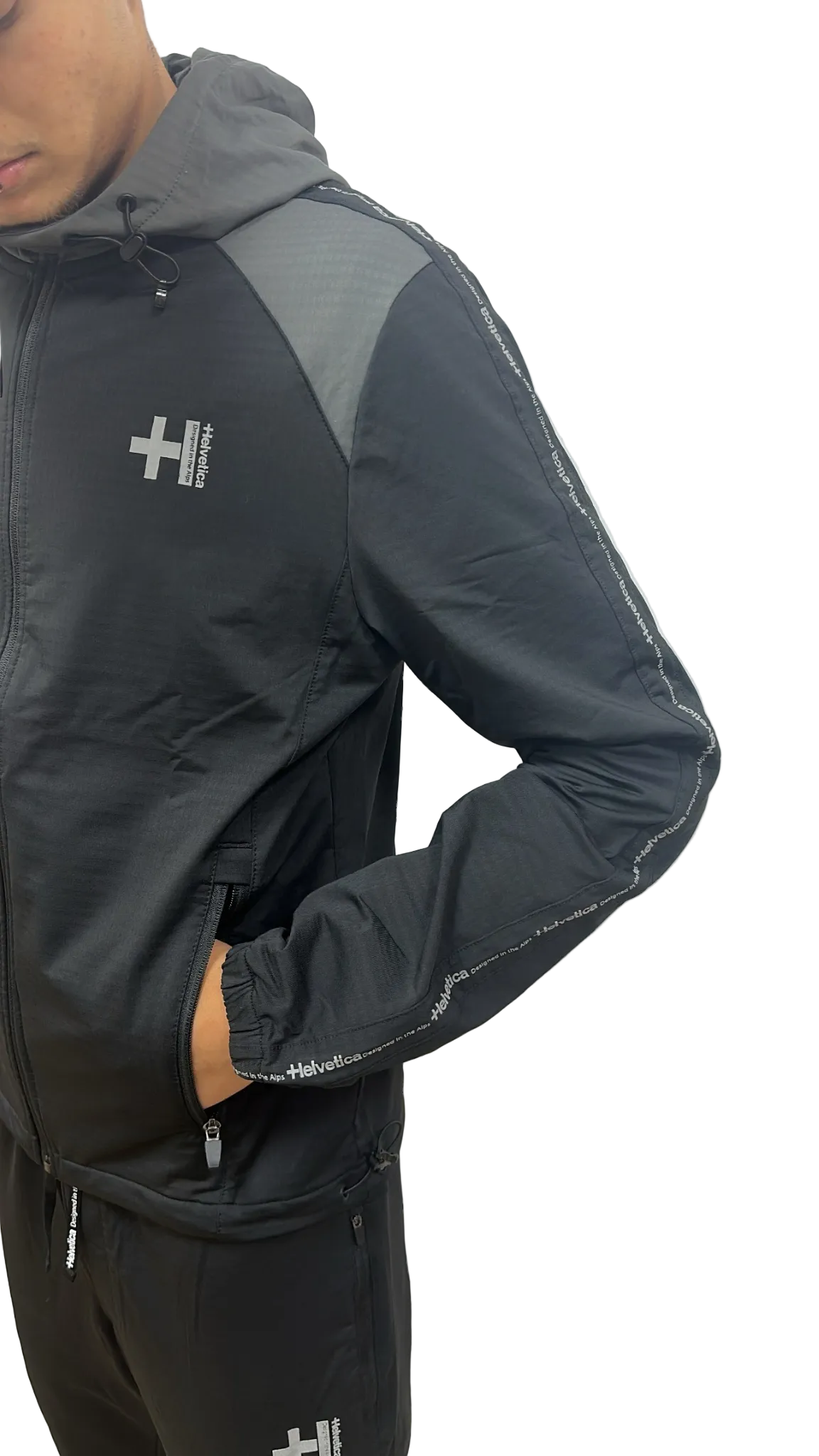 GILET HELVETICA POWELL 04 BLACK