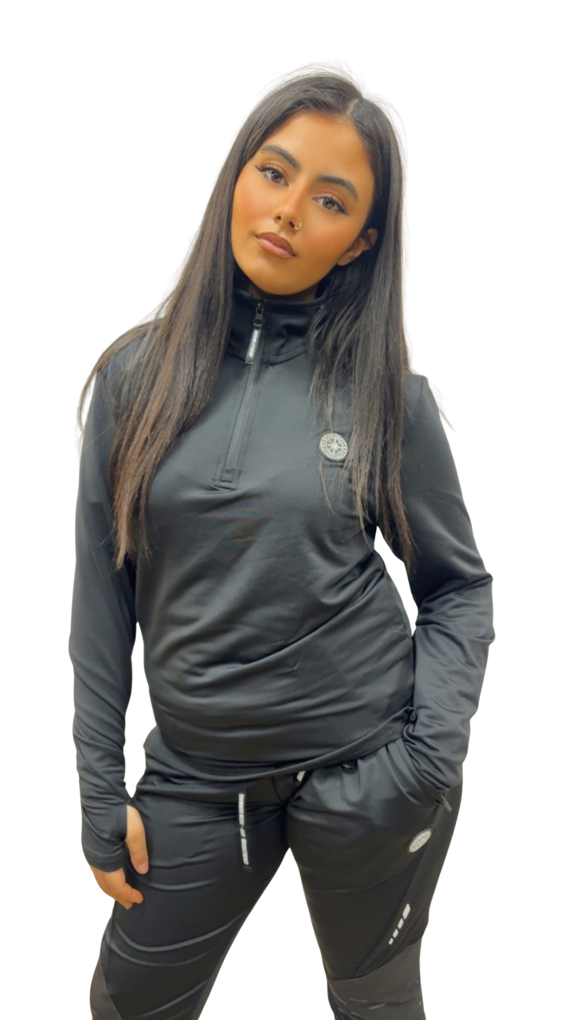 PULL ZIPÉ DOUBLEHOOD CLARK 10 BLACK