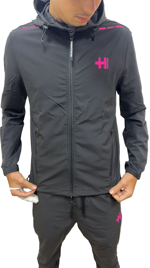 VESTE HELVETICA DENIS 04 BLACK