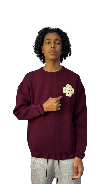 PULL IKAO TRÈFLE BORDEAUX