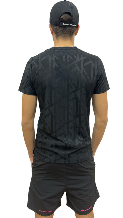 T-SHIRT HELVETICA BOLT 12 BLACK