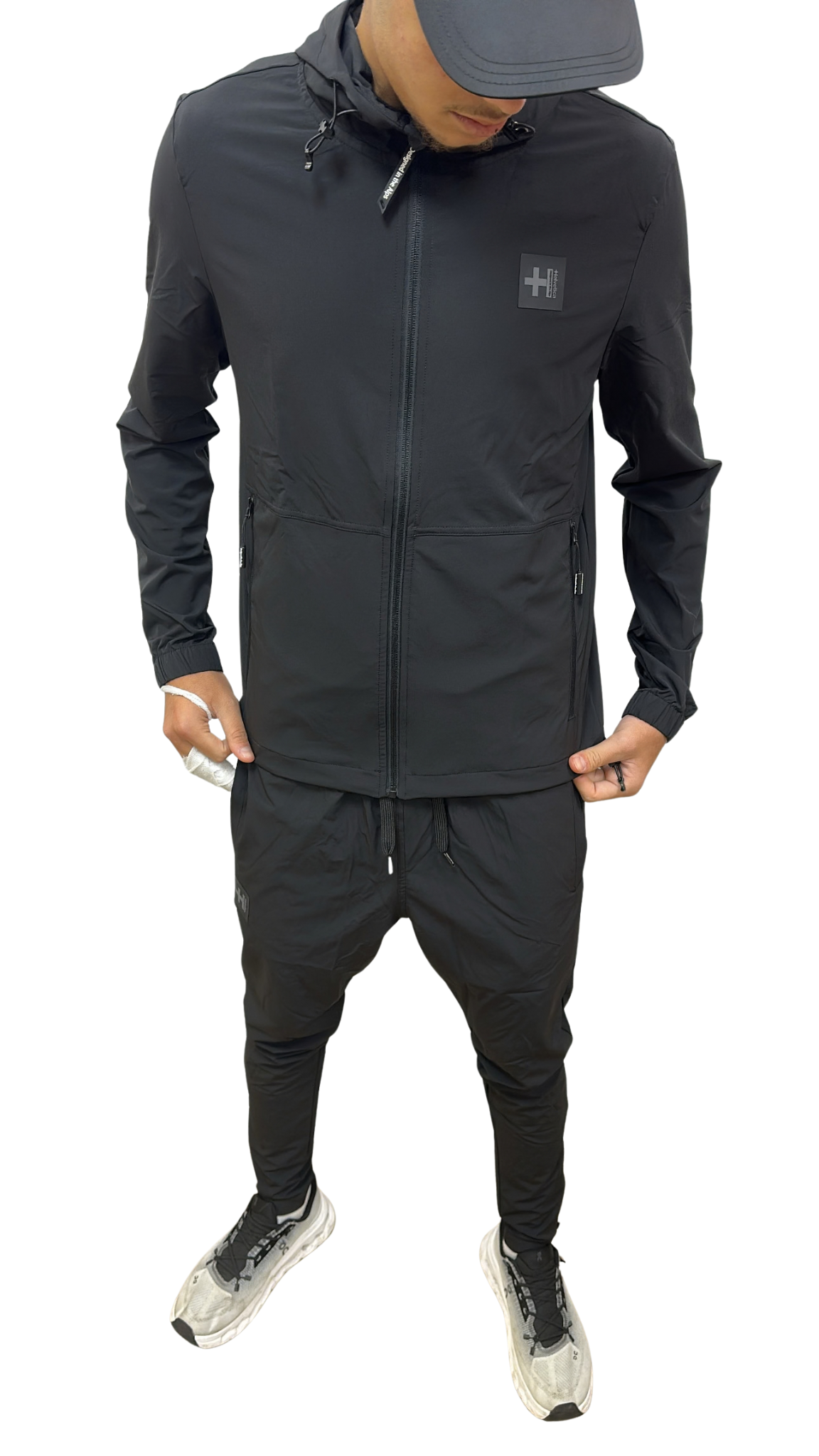 VESTE HELVETICA PANAMA 04 BLACK
