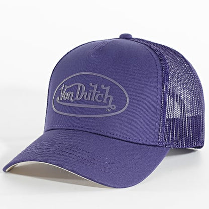CASQUETTE VON DUTCH BASEBALL PRINT RUBBER HD