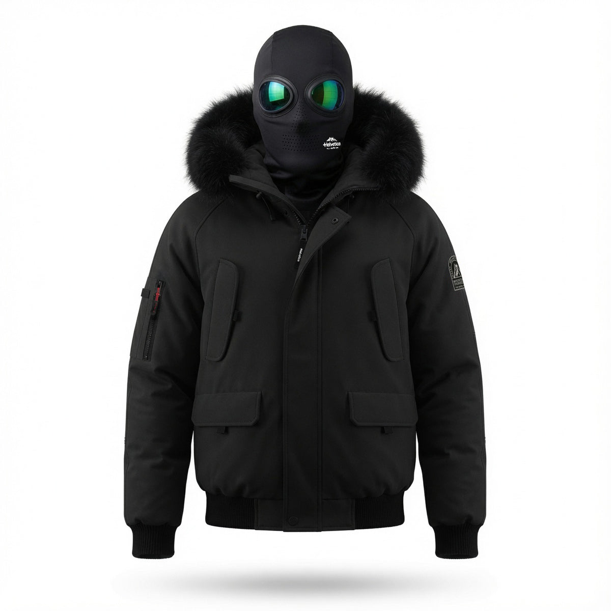 HELVETICA WILSON FOURRURE
BLACK ( cagoule intégré ) 2026