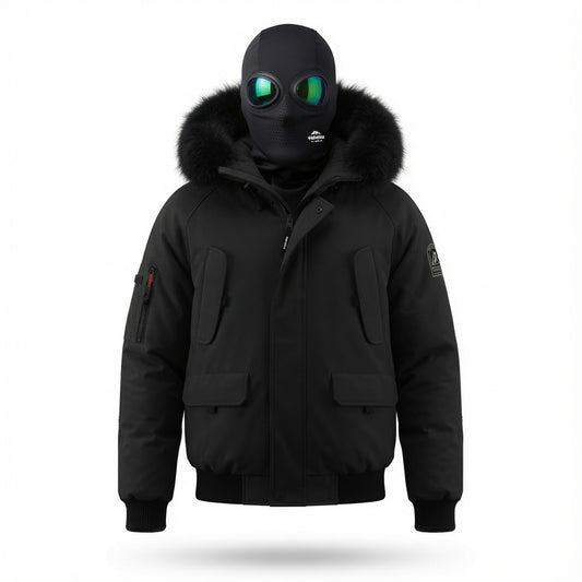 HELVETICA WILSON FOURRURE
BLACK ( cagoule intégré ) 2026