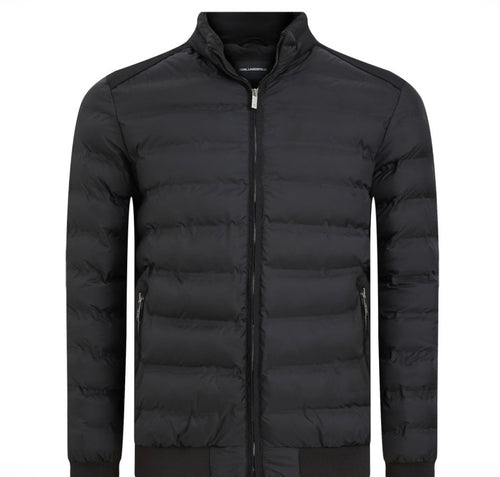 VESTE MATELASSÉ KARL LAGERFELD NOIR