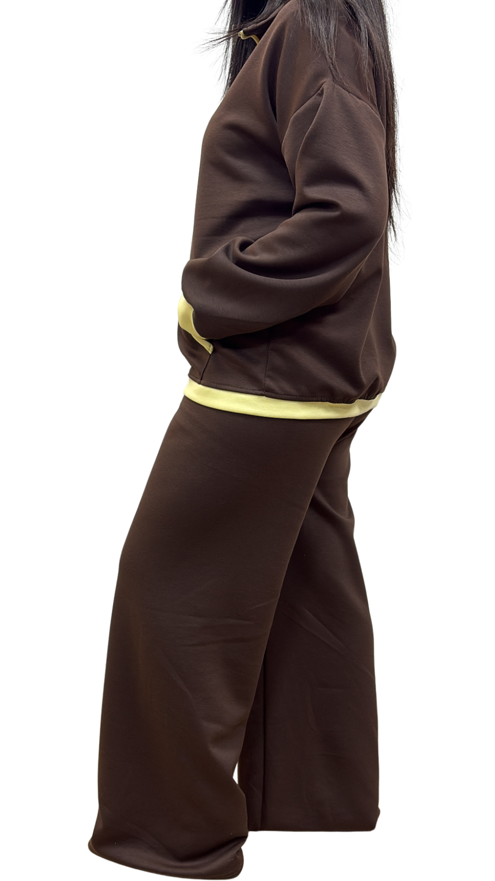 ENSEMBLE FEMME cozy street marron