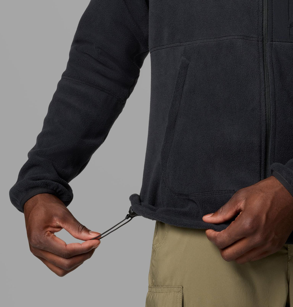 GILET POLAIRE COLUMBIA NOIR