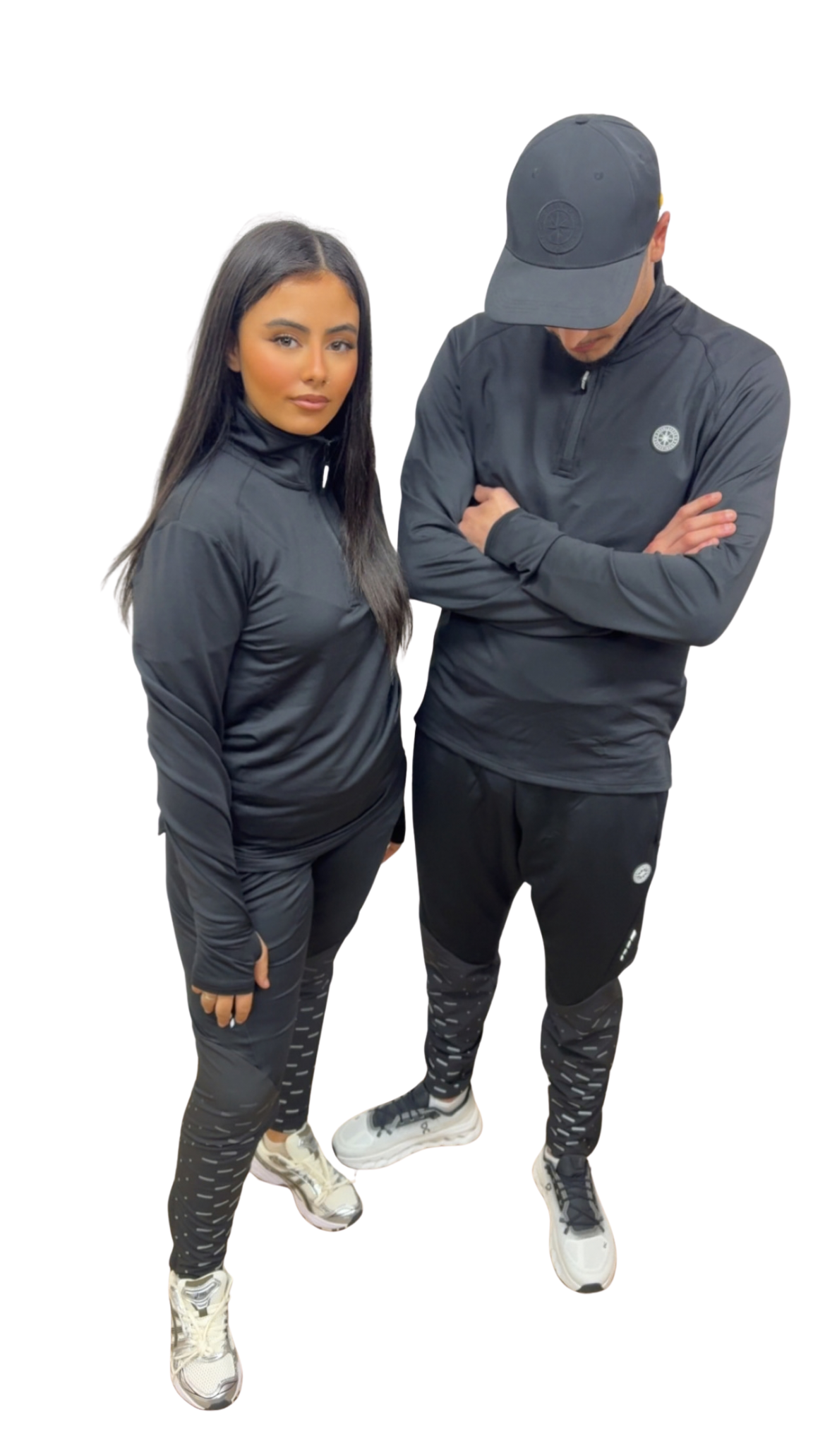 PULL ZIPÉ DOUBLEHOOD CLARK 10 BLACK