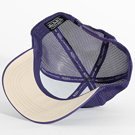 CASQUETTE VON DUTCH BASEBALL PRINT RUBBER HD