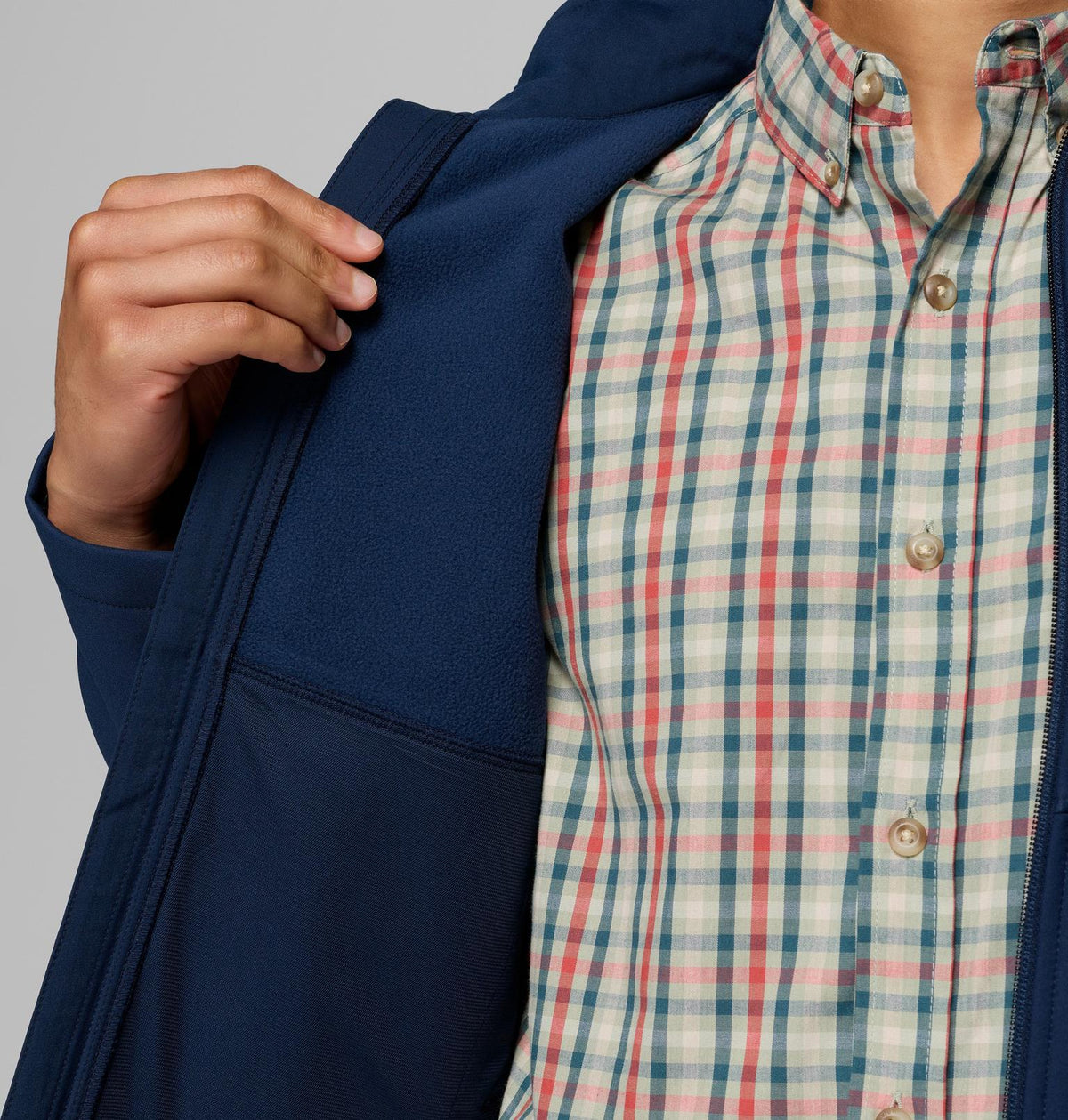 VESTE COLUMBIA BLEU MARINE