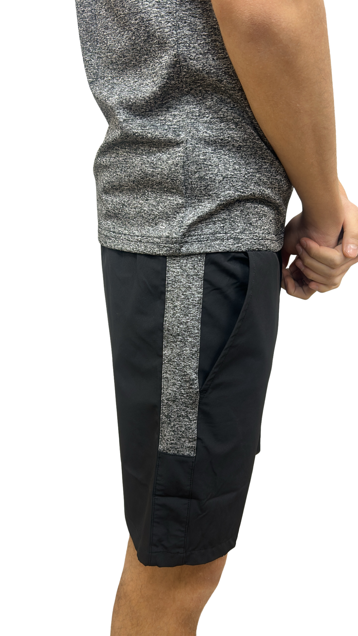 SHORT HELVETICA USAIN 19 BLACK