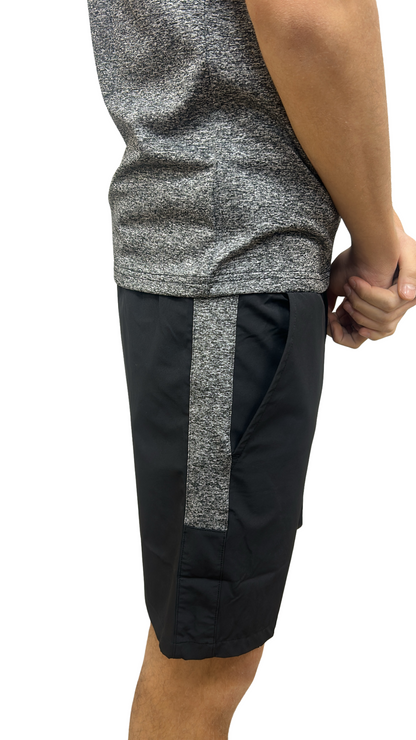SHORT HELVETICA USAIN 19 BLACK