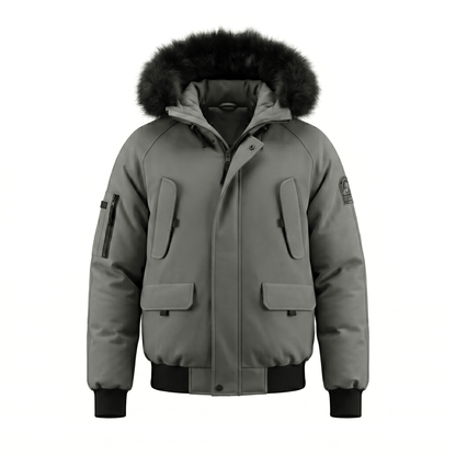 HELVETICA WILSON GRISE 2026 (Cagoule intégrée)