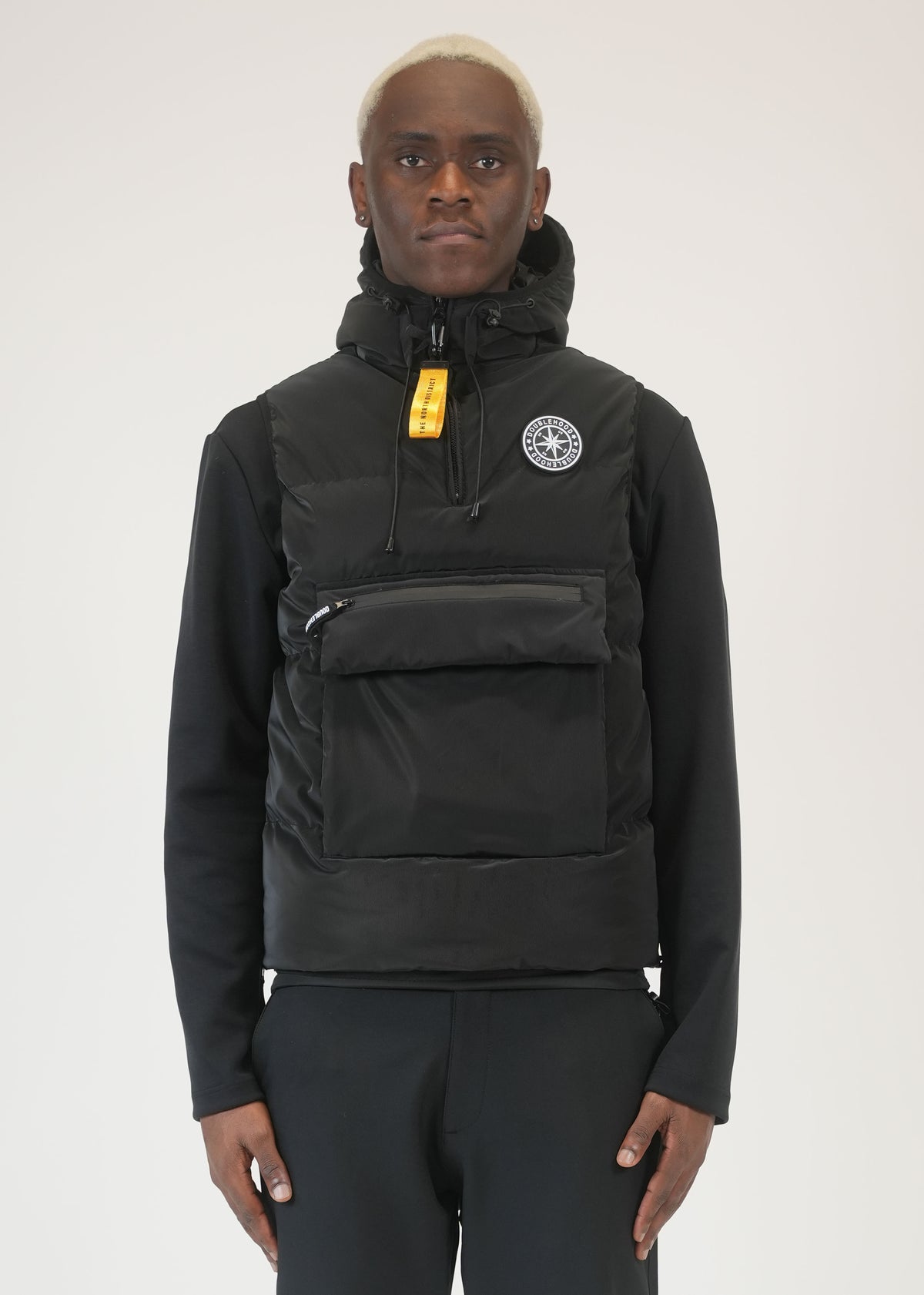 DOUDOUNE SANS-MANCHE HAMILTON-02 BLACK