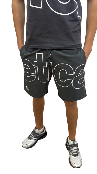 SHORT HELVETICA ATLAS DARK GREY