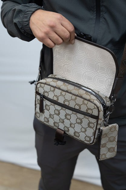 SACOCHE CHABRAND BEIGE-MARRON