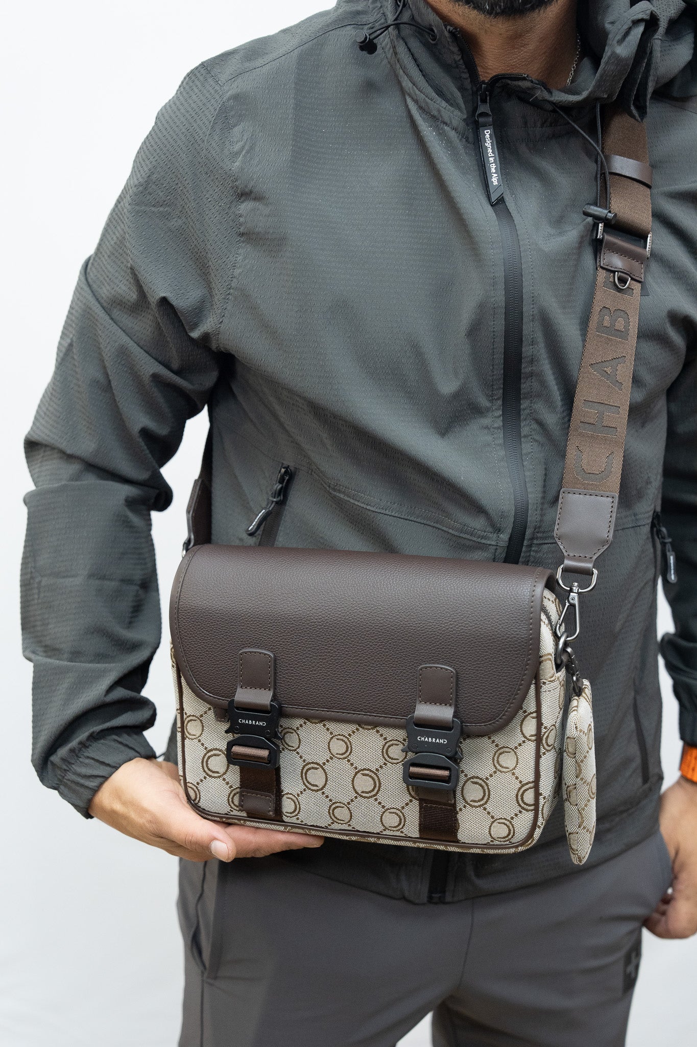 SACOCHE CHABRAND BEIGE-MARRON