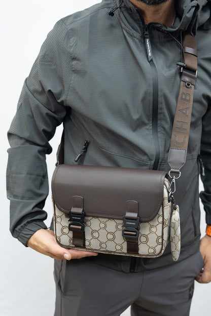 SACOCHE CHABRAND BEIGE-MARRON